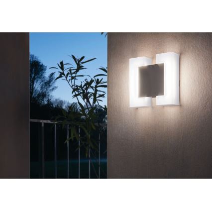 Eglo 95987 - LED-ulkoseinävalaisin SITIA 2xLED/4,8W IP44