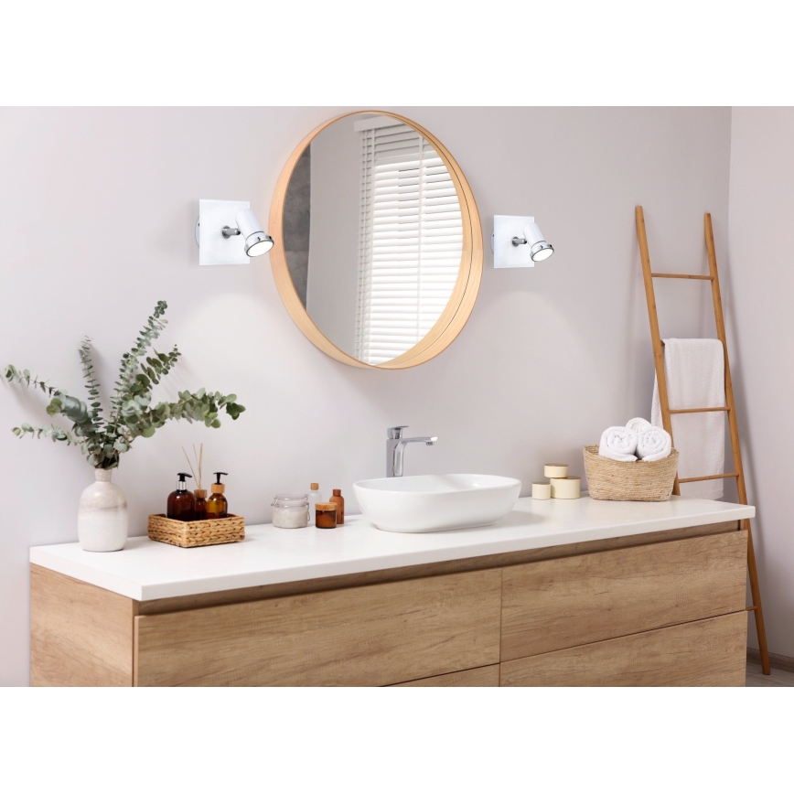 Eglo 95993 - LED-seinävalaisin kylpyhuoneeseen TAMARA 1 1xGU10-LED/3,3W/230V IP44