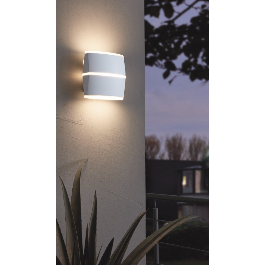 Eglo 96006 - LED-ulkoseinävalaisin PERAFITA 2xLED/6W IP44