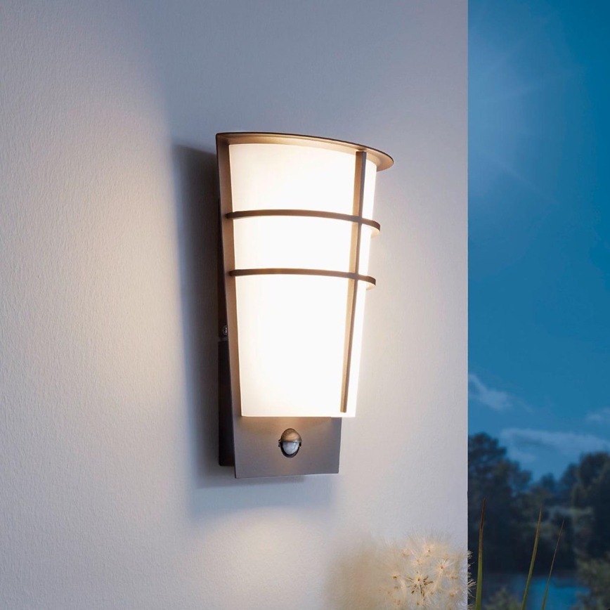 Eglo 96017 - LED-ulkoseinävalaisin anturilla BREGANZO 1 2xLED/2,5W IP44