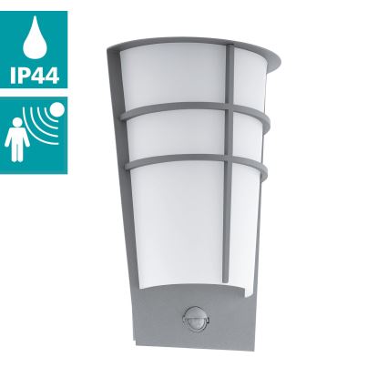 Eglo 96017 - LED-ulkoseinävalaisin anturilla BREGANZO 1 2xLED/2,5W IP44