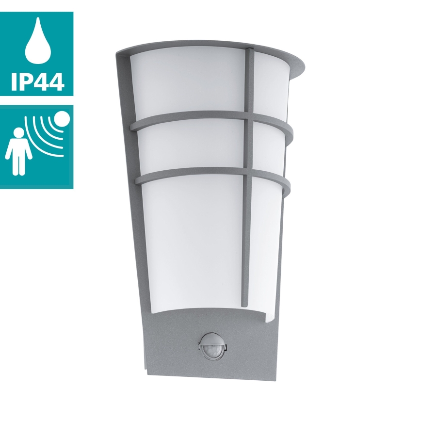 Eglo 96017 - LED-ulkoseinävalaisin anturilla BREGANZO 1 2xLED/2,5W IP44