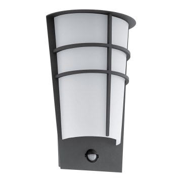 Eglo 96018 - LED-ulkoseinävalaisin anturilla BREGANZO 1 2xLED/2,5W IP44