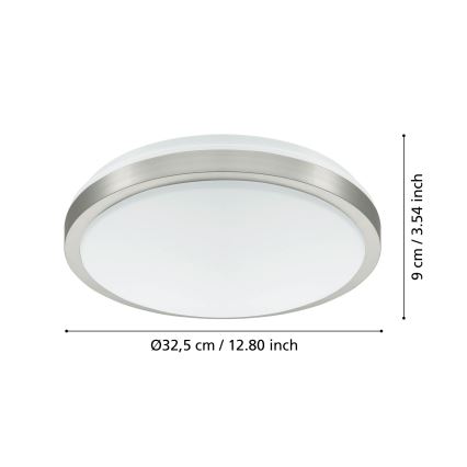 Eglo 96033 - LED-kattovalaisin COMPETA 1 LED/22W/230V