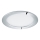 Eglo 96055 - LED-upotettava kattovalaisin FUEVA 1 LED/10,9W/230V IP44 halkaisija 17 cm