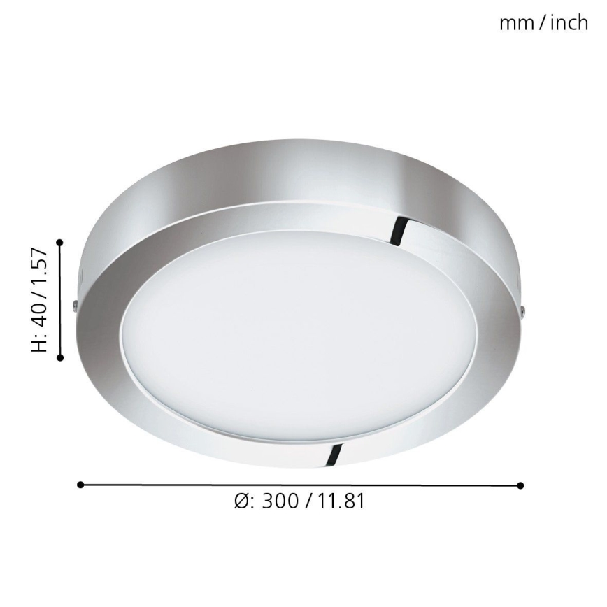 Eglo 96058 - LED-kylpyhuoneen valo FUEVA 1 LED/22W/230V IP44