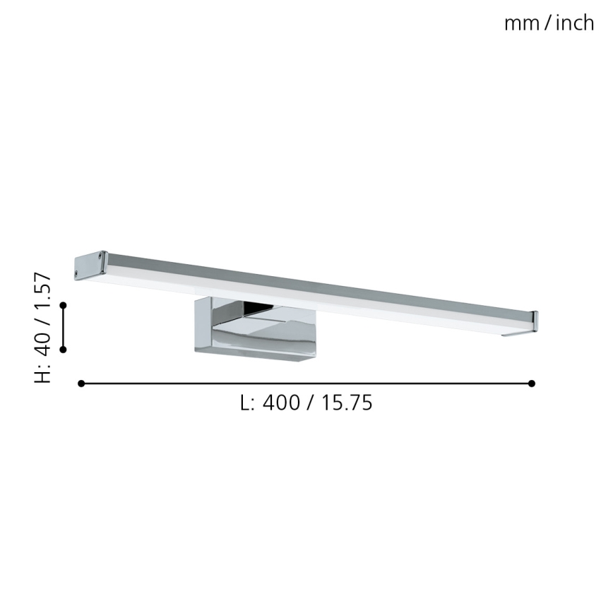 Eglo - LED-kylpyhuoneen valo LED/7,4W/230V 4000K 40 cm IP44