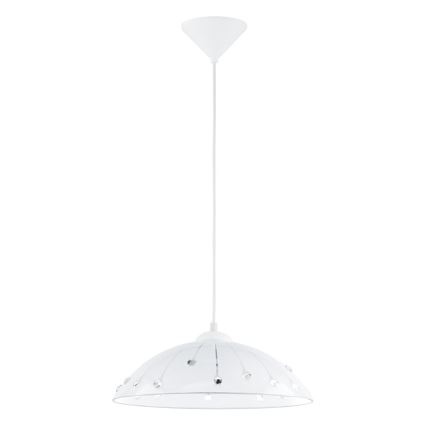 Eglo 96073 - Kattokruunu VETRO 1xE27/60W/230V