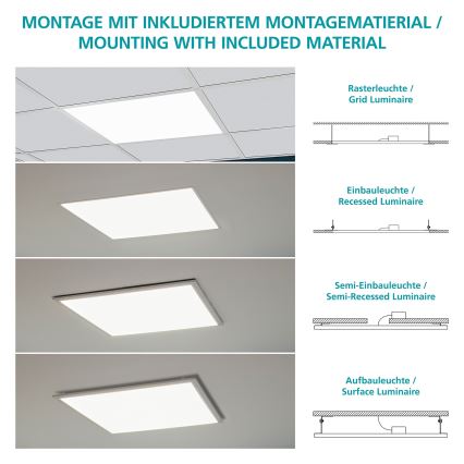 Eglo 96152 - LED-kattopaneeli SALOBRENA LED/16W/230V