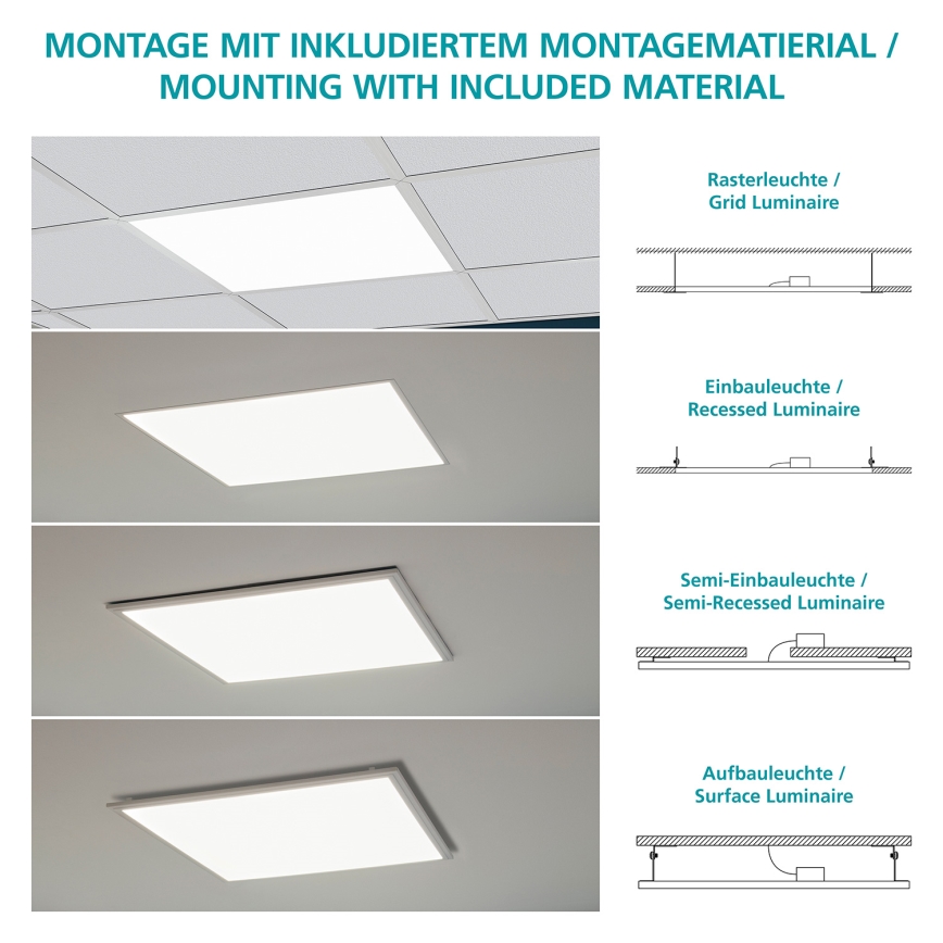 Eglo 96152 - LED-kattopaneeli SALOBRENA LED/16W/230V