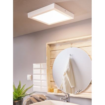 Eglo 96169 - LED-kattovalaisin kylpyhuoneessa FUEVA 1 LED/22W/230V IP44