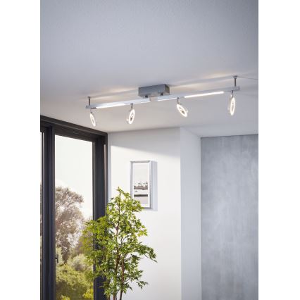 Eglo - Kohdevalo CARDILLIO 1 4xLED/3,2W + 2xLED/3,3/230V