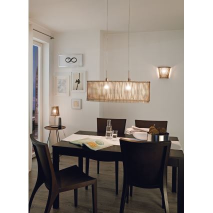 Eglo 96194 - Kattokruunu SENDERO 2xE27/60W/230V