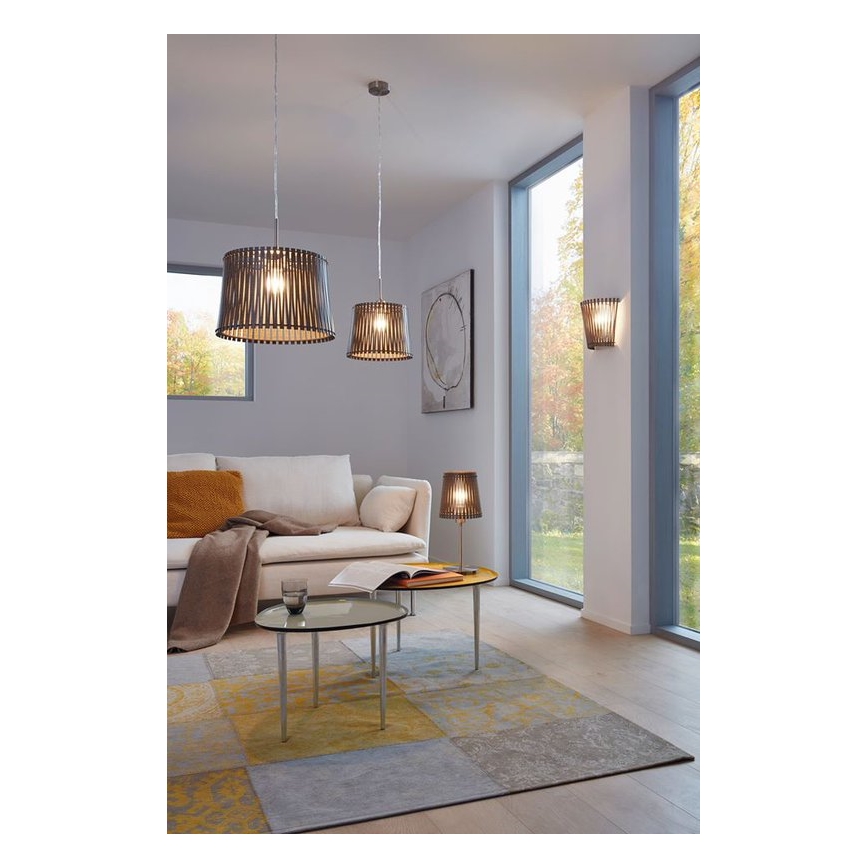 Eglo 96203 - Pöytävalaisin SENDERO 1xE27/60W/230V