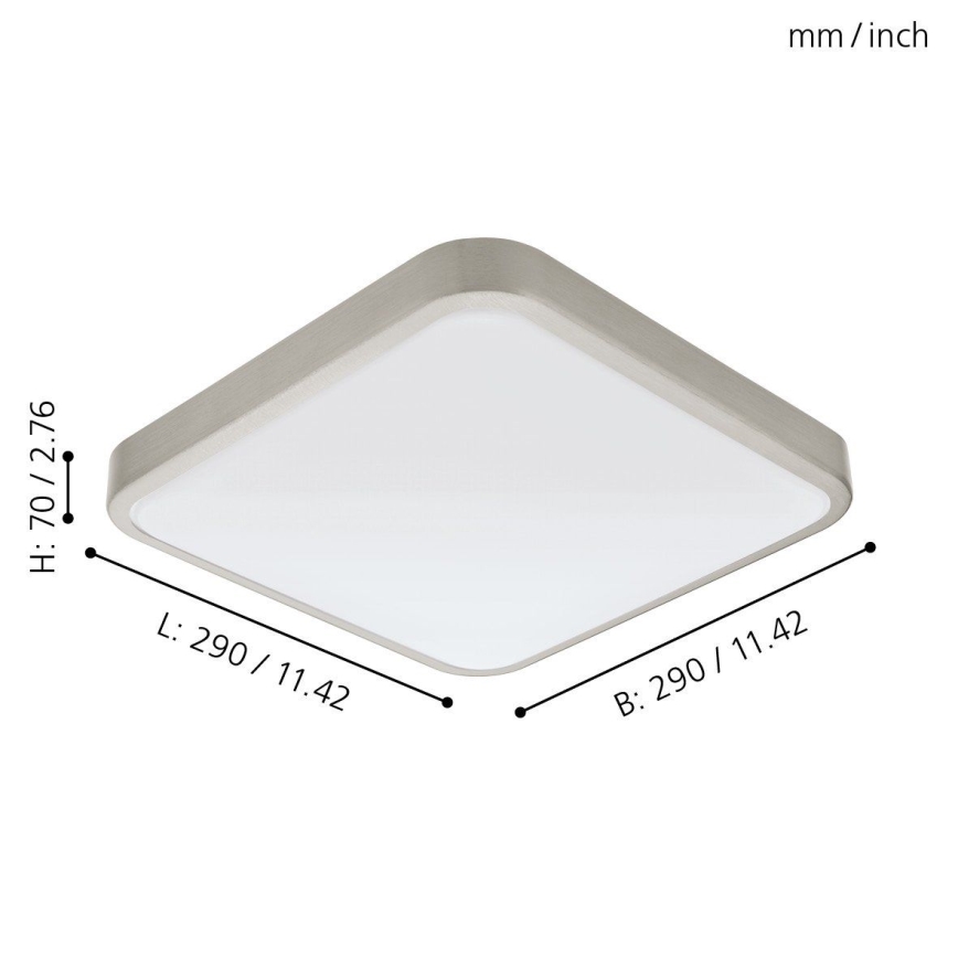 Eglo 96231 - LED-kylpyhuoneen valo MANILVA LED/16W/230V IP44
