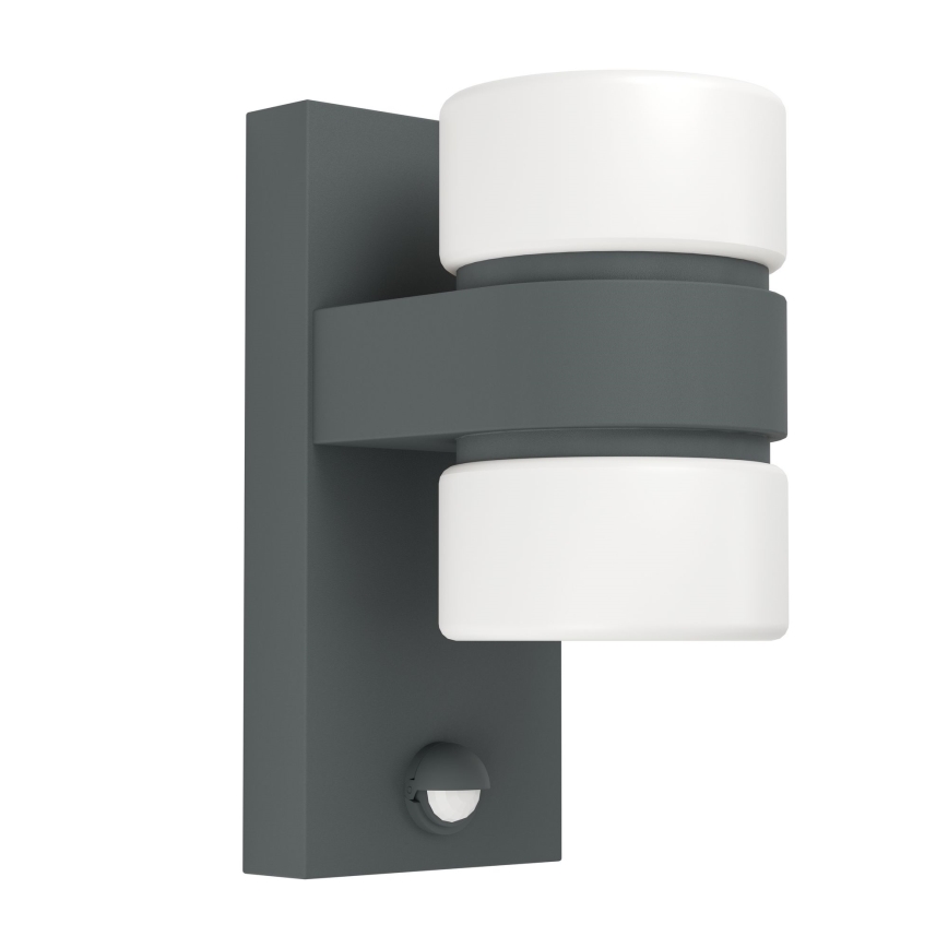 Eglo 96276 - LED-ulkoseinävalaisin anturilla ATOLLARI 2xLED/6W IP44