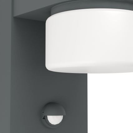 Eglo 96277 - LED-ulkoseinävalaisin anturilla ATOLLARI 2xLED/6W IP44