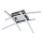 Eglo 96305 - LED-kattokruunu NEVADO 4xLED/5W/230V