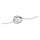 Eglo 96309 - LED-kattovalaisin SELVINA LED/6W+ LED/9W