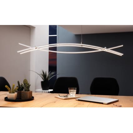 Eglo 96331 - LED-kattokruunu narussa NEVADO 3xLED/9W/230V