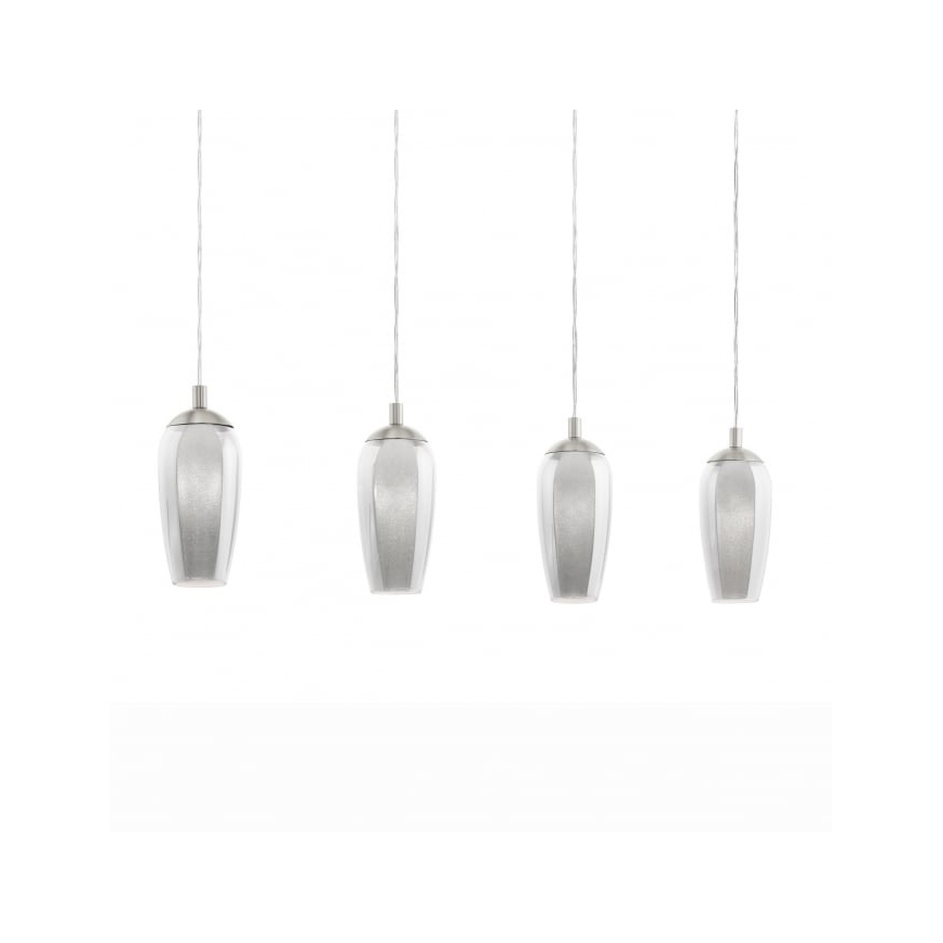 Eglo 96344 - LED-kattokruunu narussa FARSALA 4xG9/2,5W/230V