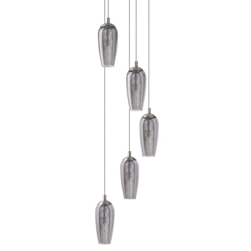 Eglo 96345 - LED-kattokruunu narussa FARSALA 5xG9/2,5W/230V