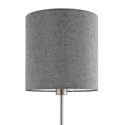 Eglo 96377 - Lattialamppu PASTERI 1xE27/60W/230V harmaa