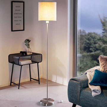 Eglo 96377 - Lattiavalaisin PASTERI 1xE27/60W/230V Ø 28 cm harmaa