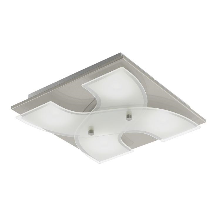 Eglo 96397 - LED-kattovalaisin DIRUS 4xLED/3,3W/230V