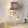 Eglo 96481 - LED-seinävalaisin PASTERI 1xE27/40W+LED/3,8W harmaa