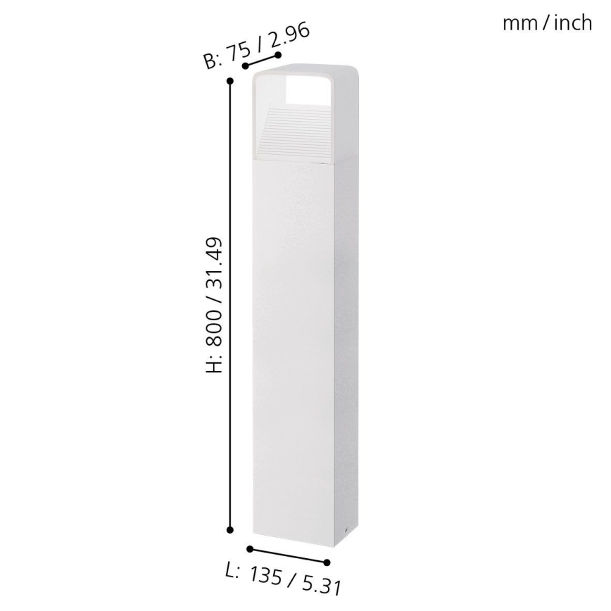 Eglo 96499 - LED-ulkolamppu DONINNI 1xLED/5W/230V IP44