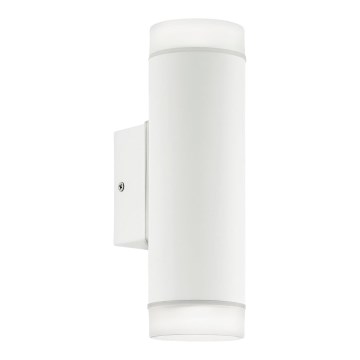 Eglo 96504 - LED-ulkoseinävalaisin RIGA 2xGU10/5W IP44
