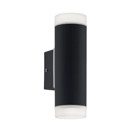 Eglo 96505 - LED-ulkoseinävalaisin RIGA 2xGU10/5W IP44