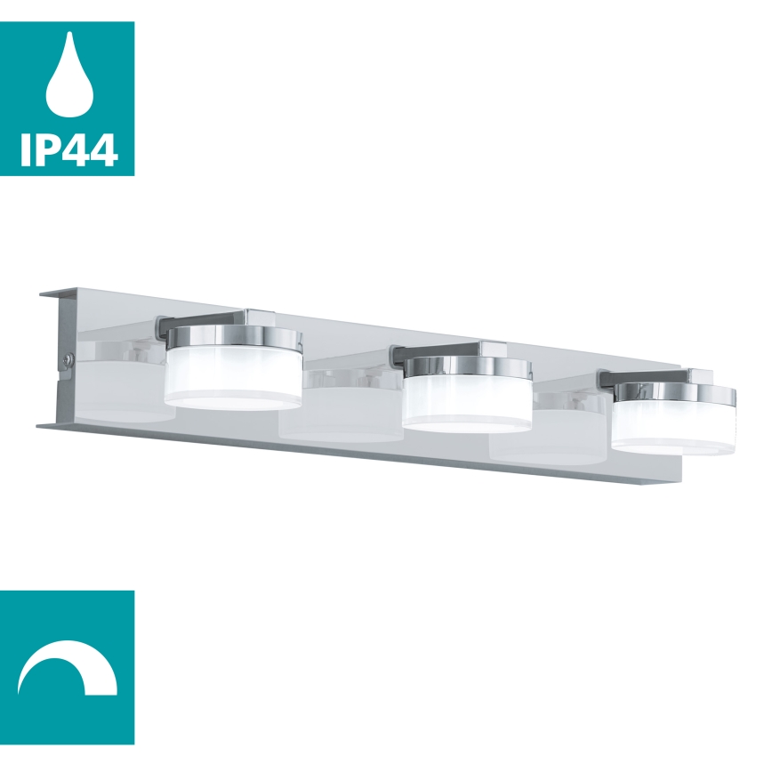 Eglo - LED Himmennettävä kylpyhuoneen seinävalaisin 3xLED/7,2W/ IP44