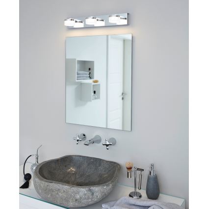 Eglo - LED Himmennettävä kylpyhuoneen seinävalaisin 3xLED/7,2W/ IP44
