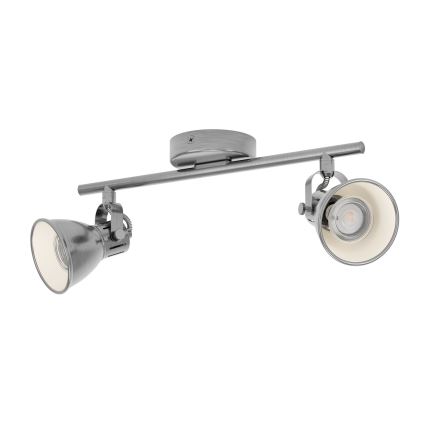 Eglo 96553 - LED-kohdevalaisin SERAS 2xGU10/3,3W/230V
