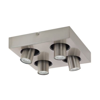 Eglo 96608 - LED-kattovalaisin ROBLEDO 1 4xGU10/5W/230V