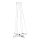 Eglo 96639 - LED-riippuvalaisin NEBREDA LED/6,7W+LED/8,7W/230V