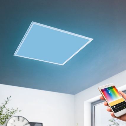 Eglo - LED Himmennysvalo SALOBRENA-C LED/16W + kauko-ohjaus