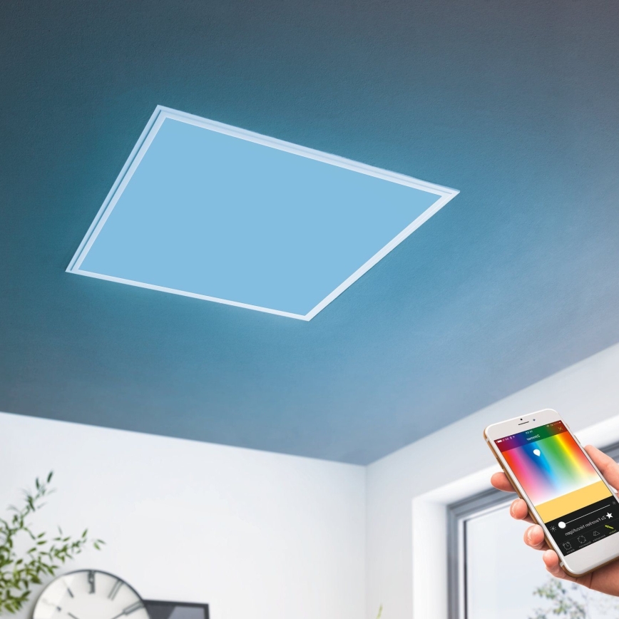 Eglo - LED Himmennysvalo SALOBRENA-C LED/16W + kauko-ohjaus