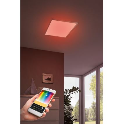Eglo - LED Himmennysvalo SALOBRENA-C LED/16W + kauko-ohjaus