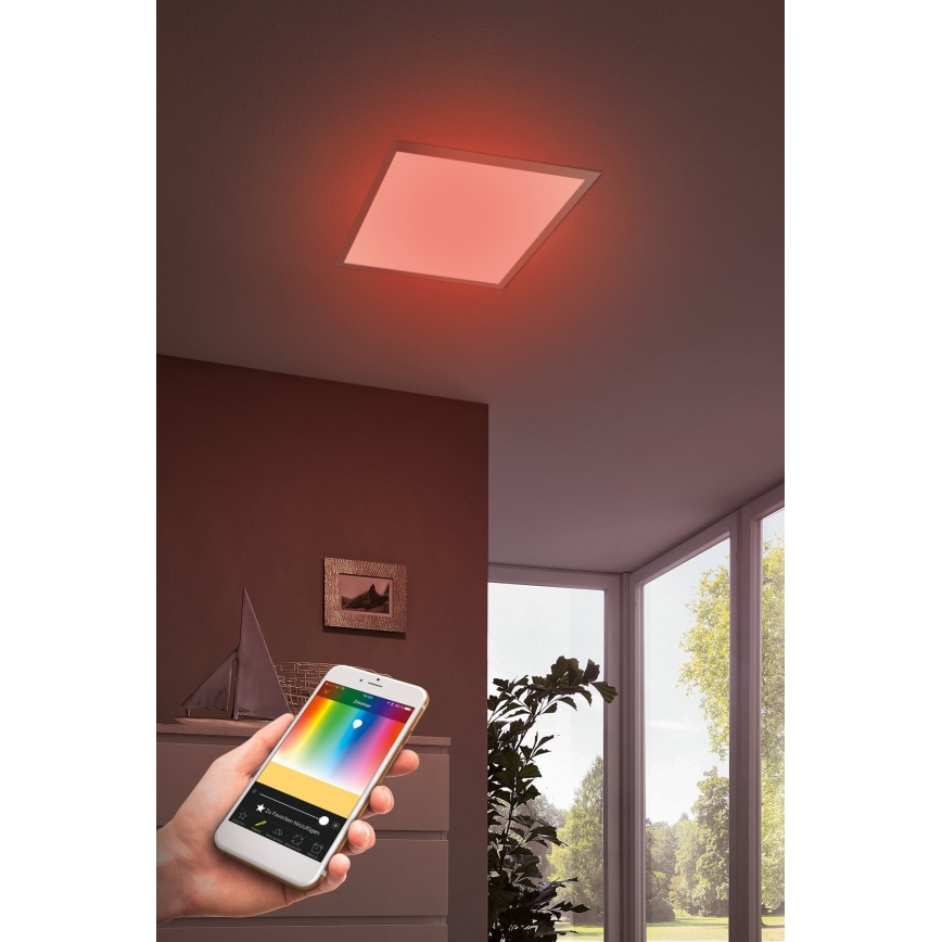 Eglo - LED Himmennysvalo SALOBRENA-C LED/16W + kauko-ohjaus