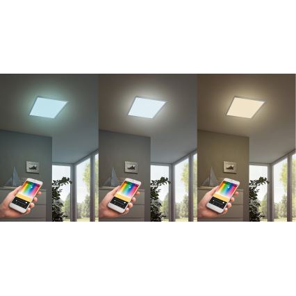 Eglo - LED Himmennysvalo SALOBRENA-C LED/16W + kauko-ohjaus