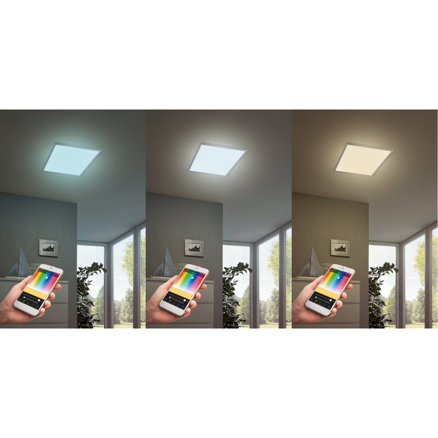Eglo - LED Himmennysvalo SALOBRENA-C LED/16W + kauko-ohjaus
