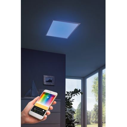 Eglo - LED Himmennysvalo SALOBRENA-C LED/16W + kauko-ohjaus