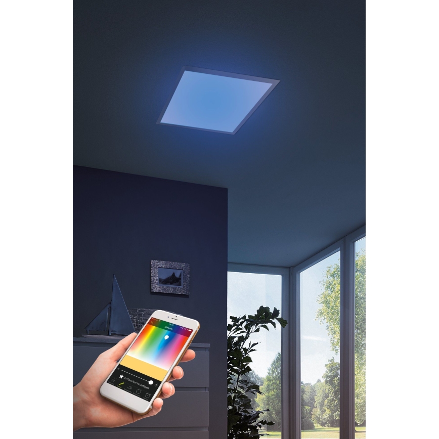 Eglo - LED Himmennysvalo SALOBRENA-C LED/16W + kauko-ohjaus