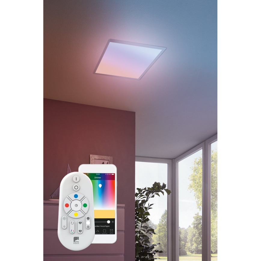 Eglo - LED Himmennysvalo SALOBRENA-C LED/16W + kauko-ohjaus