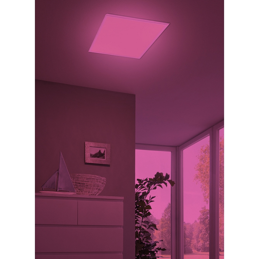 Eglo - LED RGBW Himmennysvalo SALOBRENA-C LED/30,5W/230V + kauko-ohjaus