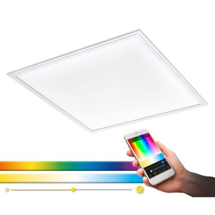 Eglo - LED RGBW Himmennysvalo SALOBRENA-C LED/30,5W/230V + kauko-ohjaus