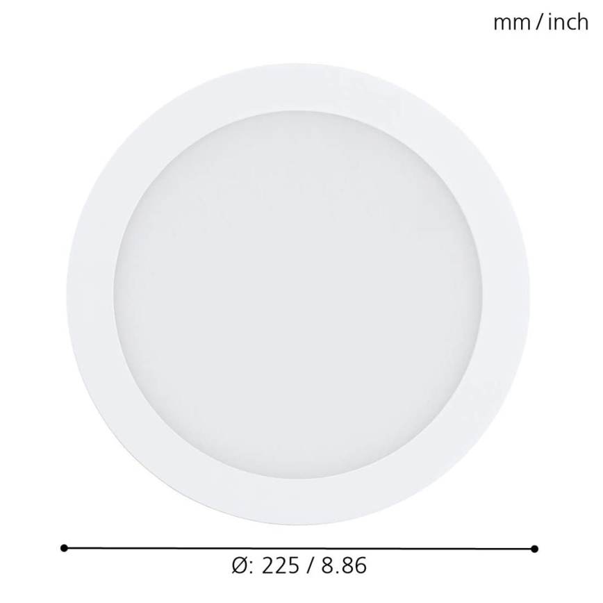 Eglo - LED RGBW Himmennettävä riippuva kattovalaisin FUEVA-C LED/15,6W/230V